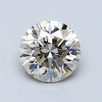 Picture of 1.01 Carats, Round natural Diamond with Ideal Cut, H Color, VVS2 Clarity and Certified by CGL