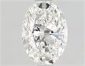 Diamante Natural 0.72 quilates, Ovalado , Color E, claridad IF y certificado GIA