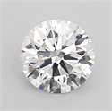 Lab Grown Diamond 1.03 Carats, Round with Excellent Cut, D Color, VVS2 Clarity and Certified by IGI