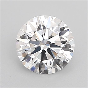 Picture of Lab Grown Diamond 1.03 Carats, Round with Excellent Cut, D Color, VVS2 Clarity and Certified by IGI