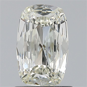 Foto Diamante Natural 0.70 quilates, Del cojín , Color K, claridad SI1 y certificado GIA de