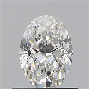 Picture of Natural Diamond 0.55 Carats, Oval with  Cut, G Color, VS2 Clarity and Certified by GIA