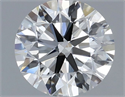 Diamante Natural 0.50 quilates, Redondo , Color H, claridad VVS2 y certificado IGI