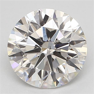 Picture of Natural Diamond 0.73 Carats, Round with Excellent Cut, G Color, SI1 Clarity and Certified by GIA