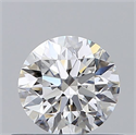 Diamante Natural 0.51 quilates, Redondo , Color E, claridad VVS2 y certificado GIA