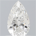 Natural Diamond 0.51 Carats, Pear with  Cut, E Color, SI1 Clarity and Certified by GIA