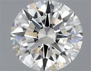 Picture of Natural Diamond 0.70 Carats, Round with Excellent Cut, H Color, SI2 Clarity and Certified by GIA