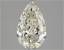 Natural Diamond 1.80 Carats, Pear with  Cut, L Color, SI2 Clarity and Certified by GIA