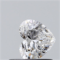 Natural Diamond 0.50 Carats, Heart with  Cut, D Color, SI1 Clarity and Certified by GIA