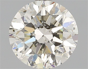 Foto Diamante Natural 1.00 quilates, Redondo , Color K, claridad I1 y certificado GIA de