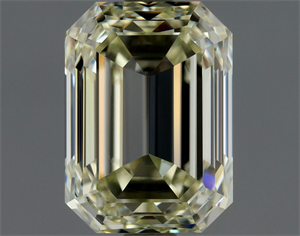 Foto Diamante Natural 1.90 quilates, Esmeralda , Color L, claridad VVS2 y certificado HRD de