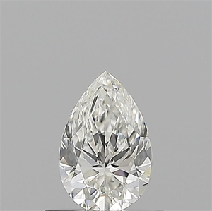 Picture of Natural Diamond 0.50 Carats, Pear with  Cut, G Color, VVS1 Clarity and Certified by GIA