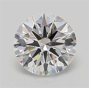Picture of Lab Grown Diamond 1.03 Carats, Round with Ideal Cut, D Color, VS1 Clarity and Certified by IGI