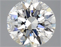 Diamante Natural 1.50 quilates, Redondo , Color G, claridad VVS2 y certificado GIA