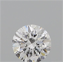 Diamante Natural 0.61 quilates, Redondo , Color E, claridad VVS1 y certificado GIA