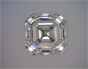 Diamante Natural 1.51 quilates, Asscher , Color D, claridad VS2 y certificado GIA