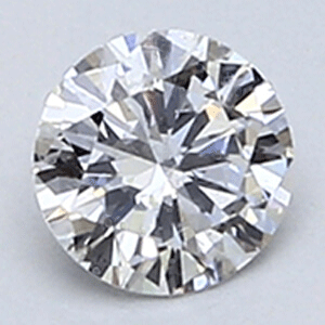 0.22 carat, Round diamond E color VS2 clarity