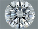 Diamante Natural 0.54 quilates, Redondo , Color E, claridad SI1 y certificado GIA