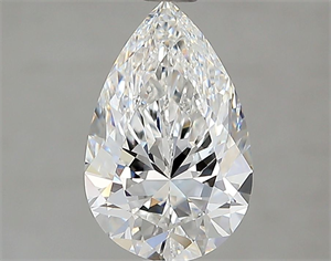 Picture of Natural Diamond 1.50 Carats, Pear with  Cut, F Color, VVS2 Clarity and Certified by GIA