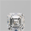 Natural Diamond 1.50 Carats, Asscher with  Cut, F Color, VVS1 Clarity and Certified by GIA