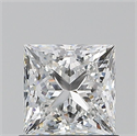 Diamante Natural 1.01 quilates, Princesa , Color E, claridad VVS2 y certificado GIA