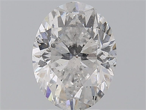 Foto Diamante Natural 3.50 quilates, Ovalado , Color E, claridad SI2 y certificado HRD de