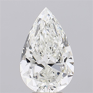 Foto Diamante Natural 5.03 quilates, De pera , Color H, claridad VS1 y certificado GIA de