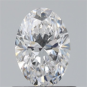 Picture of Natural Diamond 0.70 Carats, Oval with  Cut, D Color, VS2 Clarity and Certified by GIA