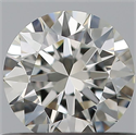 Diamante Natural 0.52 quilates, Redondo , Color I, claridad IF y certificado IGI