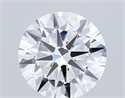 Del inventario de diamantes de laboratorio, 8.04 quilates, Redondo , Color F, claridad VVS2 y certificado IGI