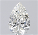 Diamante Natural 0.62 quilates, De pera , Color H, claridad SI1 y certificado IGI
