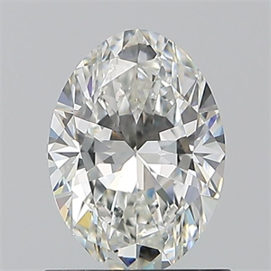 Picture of Natural Diamond 0.90 Carats, Oval with  Cut, G Color, VS1 Clarity and Certified by GIA
