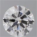Lab Grown Diamond 6.03 Carats, Round with Excellent Cut, E Color, VVS2 Clarity and Certified by IGI