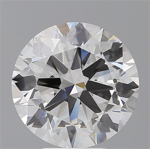 Picture of Lab Grown Diamond 6.03 Carats, Round with Excellent Cut, E Color, VVS2 Clarity and Certified by IGI