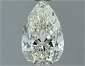 Natural Diamond 0.50 Carats, Pear with  Cut, I Color, VVS1 Clarity and Certified by IGI