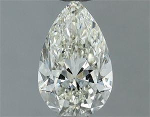 Picture of Natural Diamond 0.50 Carats, Pear with  Cut, I Color, VVS1 Clarity and Certified by IGI