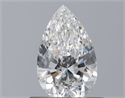 Natural Diamond 0.60 Carats, Pear with  Cut, F Color, VS1 Clarity and Certified by GIA