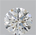 Natural Diamond 1.01 Carats, Round with Excellent Cut, I Color, VS2 Clarity and Certified by GIA