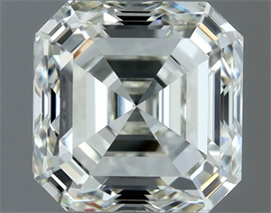 Picture of Natural Diamond 1.00 Carats, Asscher with  Cut, I Color, VVS2 Clarity and Certified by IGI