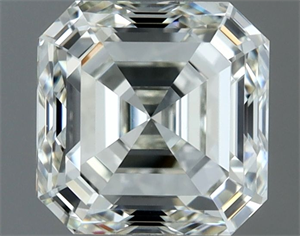 Picture of Natural Diamond 1.00 Carats, Asscher with  Cut, I Color, VVS2 Clarity and Certified by IGI