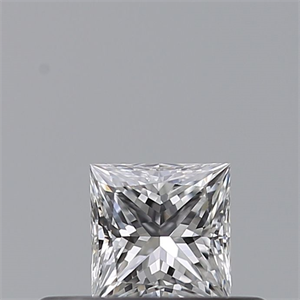Picture of Natural Diamond 0.23 Carats, Princess with  Cut, E Color, VVS1 Clarity and Certified by GIA