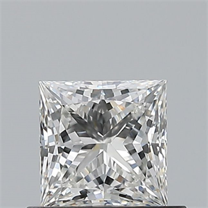 Foto Diamante Natural 0.60 quilates, Princesa , Color G, claridad VVS2 y certificado GIA de