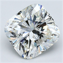 Diamante Natural 3.27 quilates, Del cojín , Color I, claridad VS1 y certificado GIA