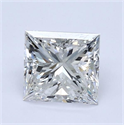 Diamante Natural 1.20 quilates, Princesa , Color H, claridad VVS1 y certificado GIA