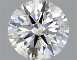 Picture of Lab Grown Diamond 1.08 Carats, Round with Ideal Cut, D Color, VVS2 Clarity and Certified by IGI