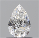 Diamante Natural 0.60 quilates, De pera , Color E, claridad VS1 y certificado GIA