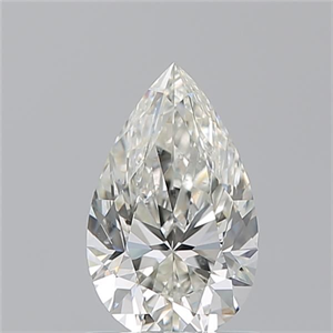 Picture of Natural Diamond 1.01 Carats, Pear with  Cut, J Color, SI2 Clarity and Certified by GIA