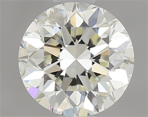 Picture of Natural Diamond 0.80 Carats, Round with Very Good Cut, I Color, VVS2 Clarity and Certified by IGI
