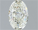 Diamante Natural 1.00 quilates, Ovalado , Color J, claridad SI1 y certificado IGI