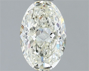 Foto Diamante Natural 1.00 quilates, Ovalado , Color J, claridad SI1 y certificado IGI de